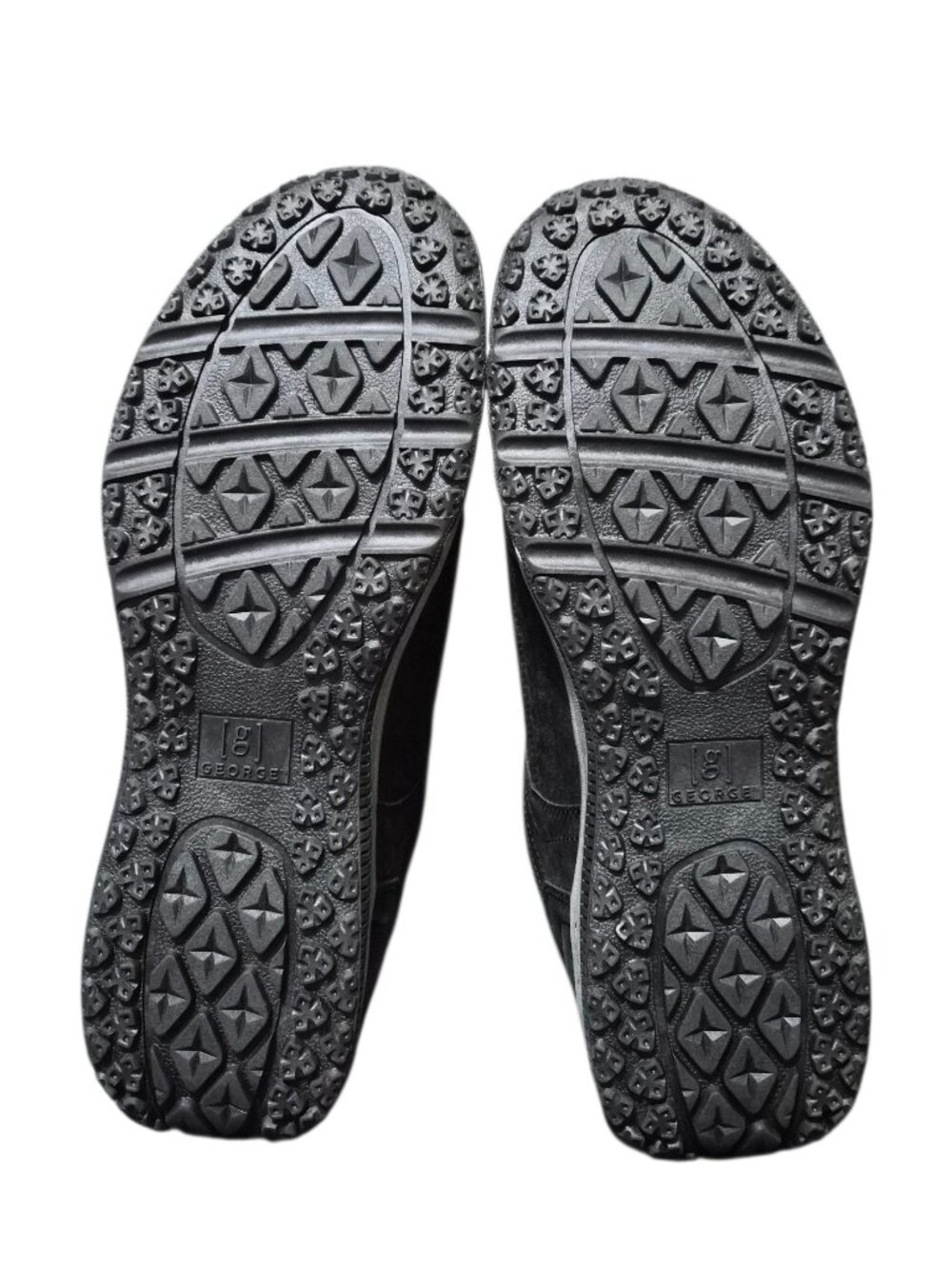 George Men's Casual Shoes Garret 2.0 Memory Foam Lace Up Sz 12 Lightweight Black - Picture 7 of 8